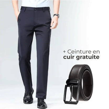 Luffy® Stretchy Social Trousers (+ Free Leather Belt)